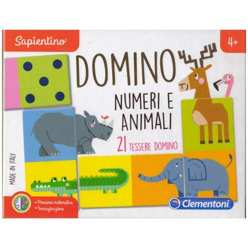588403df7c5c395d2a5f9cce88e618c8 Clementoni Educativi Domino Animali e Numeri - immagine 1