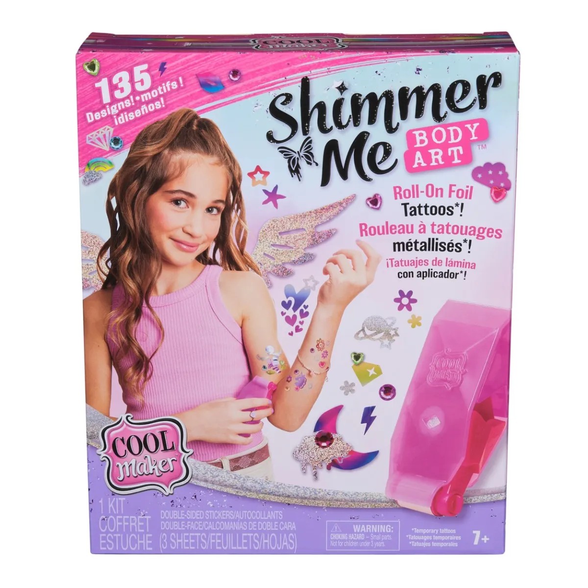 58af5960ec9d1182e9042244917a4d29 Cool Maker Go Glam - Shimmer Roll Crea Tattoo - immagine 1