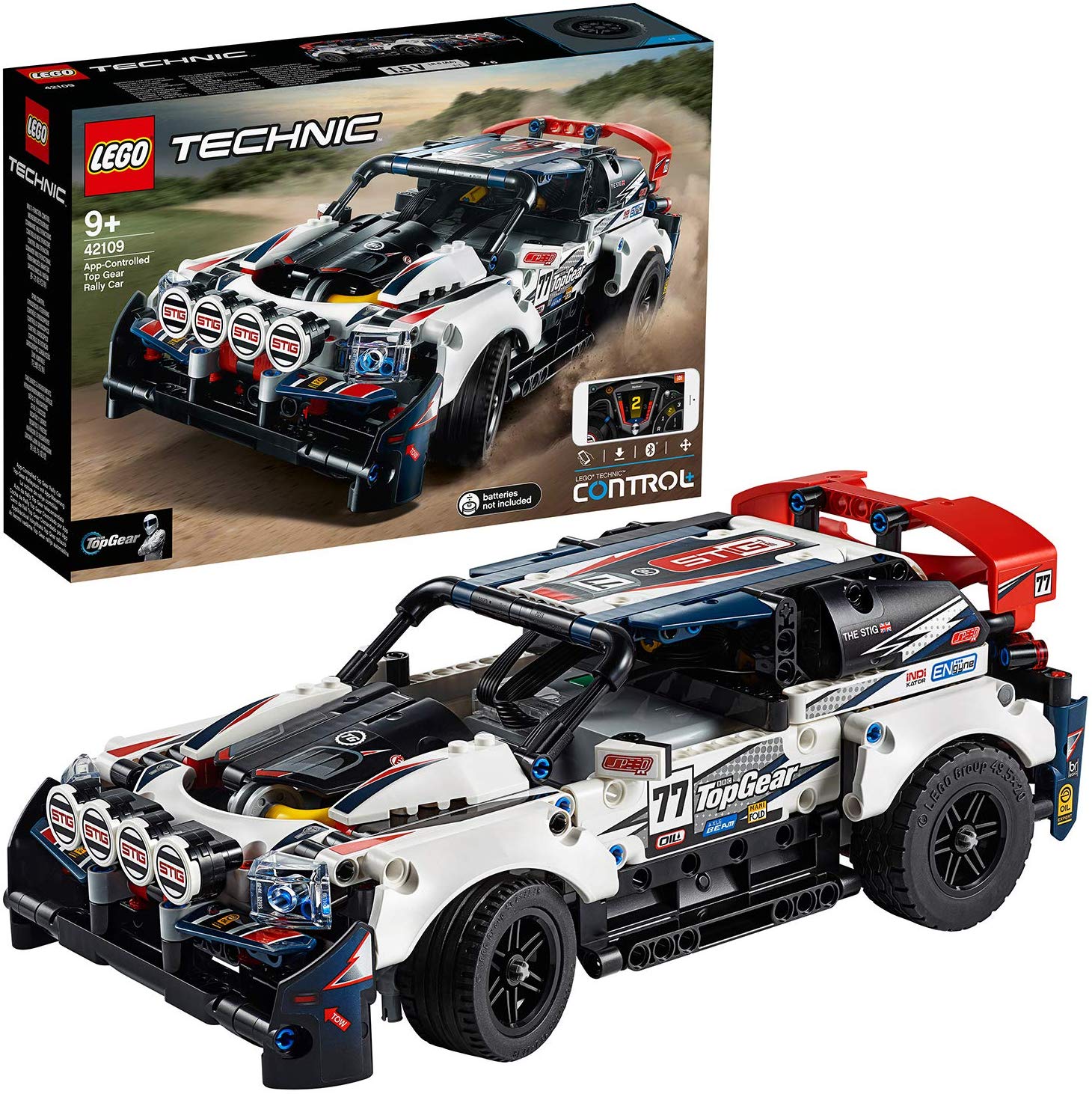 58b3a17e704b1644866223c83f738afc Lego Technic Auto Rally Top Gear Radiocomandata - immagine 1