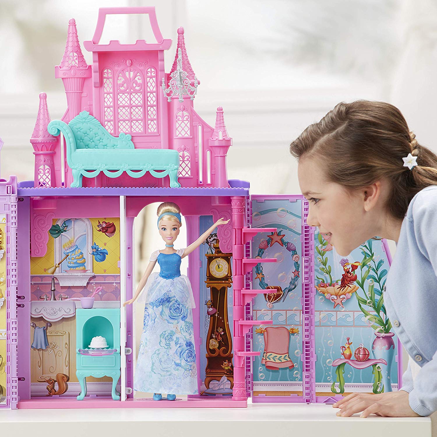 594c1519592b1128c307029fcf9349e1 *Castello delle Principesse Disney Pack n'go - immagine 1
