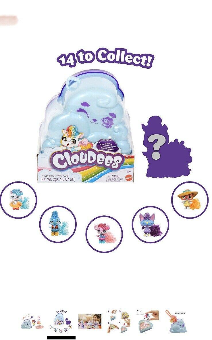 595105d10f9bc882e830745a4d813e82 Cloudees Personaggi large ass. - immagine 1