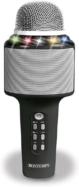 5ae85e2a9f7609aea175e6137372d589 Bontempi Microfono Wireless con Effetto Luci - immagine 1