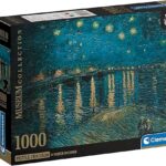 Clementoni Puzzle 1000 Pz. HQC Museum - S. Night Over The