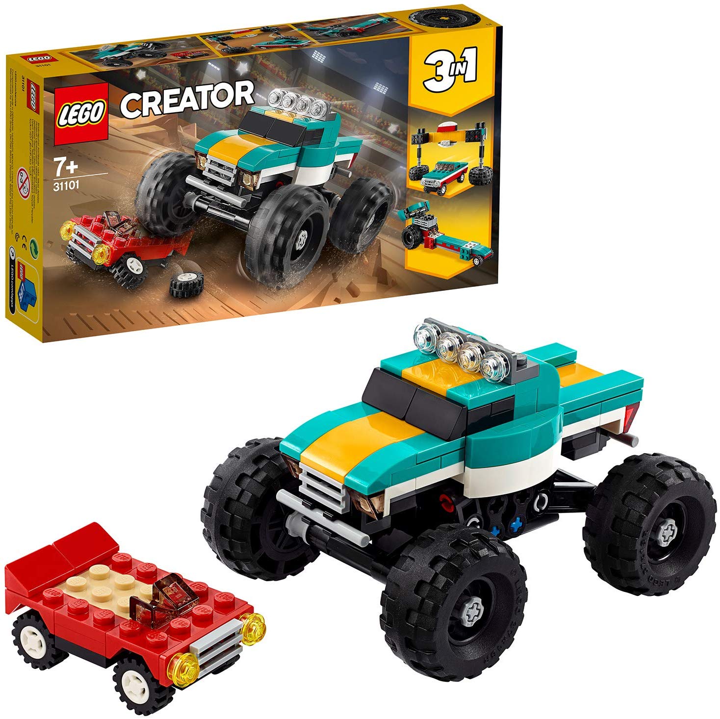 5b667b0cc5846e92996f820dcbb173c0 Lego Creator Monster Truck - immagine 1