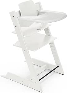 5bca147762aad608df4227b3551b7fa1 Stokke Tripp Trapp Sedia + Baby Set + Vassoio White - immagine 1