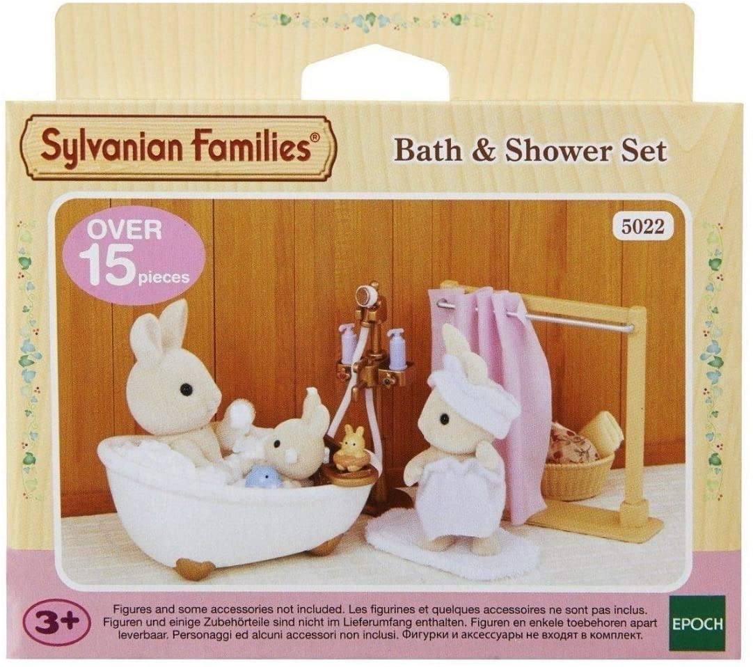 5c0985537234f951588f5bd8d9a9bd71 Sylvanian Families Set bagno e doccia - immagine 1