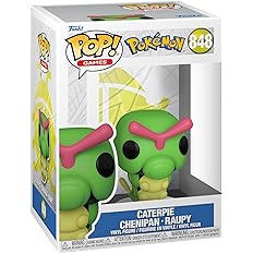 5c5184bcf4bb87e4c1b95d4e71ca1456 Funko Pop Pokemon CATERPIE - immagine 1