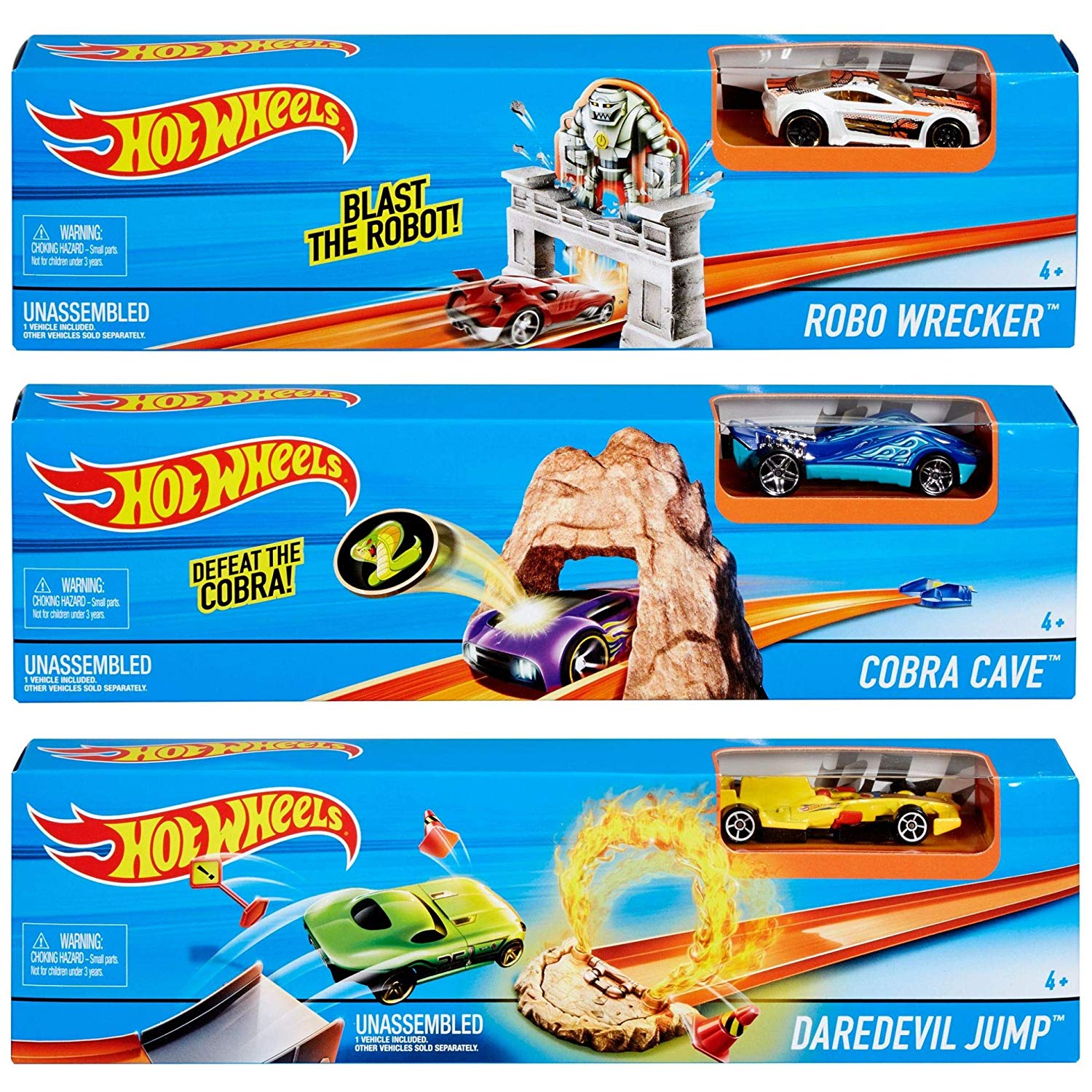 5c8c2aeccd3803a65dea52ed60bded36 Hot Wheels Pista Mega Lancio ass - immagine 1