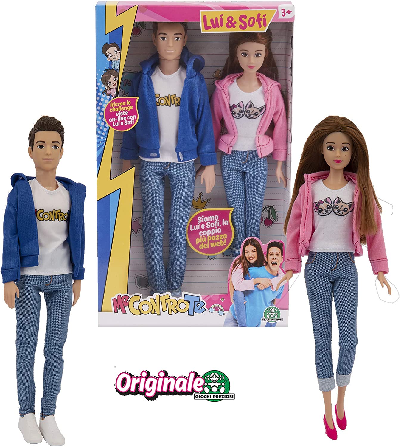 5d04063943291037932cf8fabba53d99 Me contro Te Fashion Doll Coppia - immagine 1