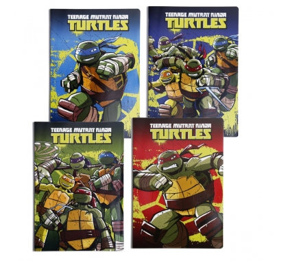 5d980809b319541444112c0e0458f14f Turtles Quaderno Maxi rig Q - immagine 1