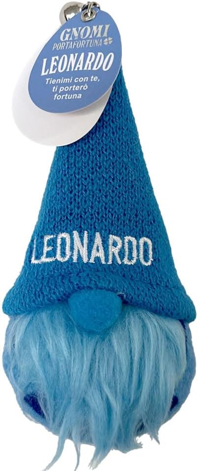 5d9b004339a93f26bd5a73d8280afdd4 LEONARDO - GNOMO PORTAFORTUNA - immagine 1