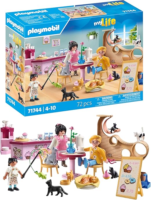 5e08c5500ecd74cd155e0e9795960360 Playmobil Pets Caffetteria con Gatti - immagine 1