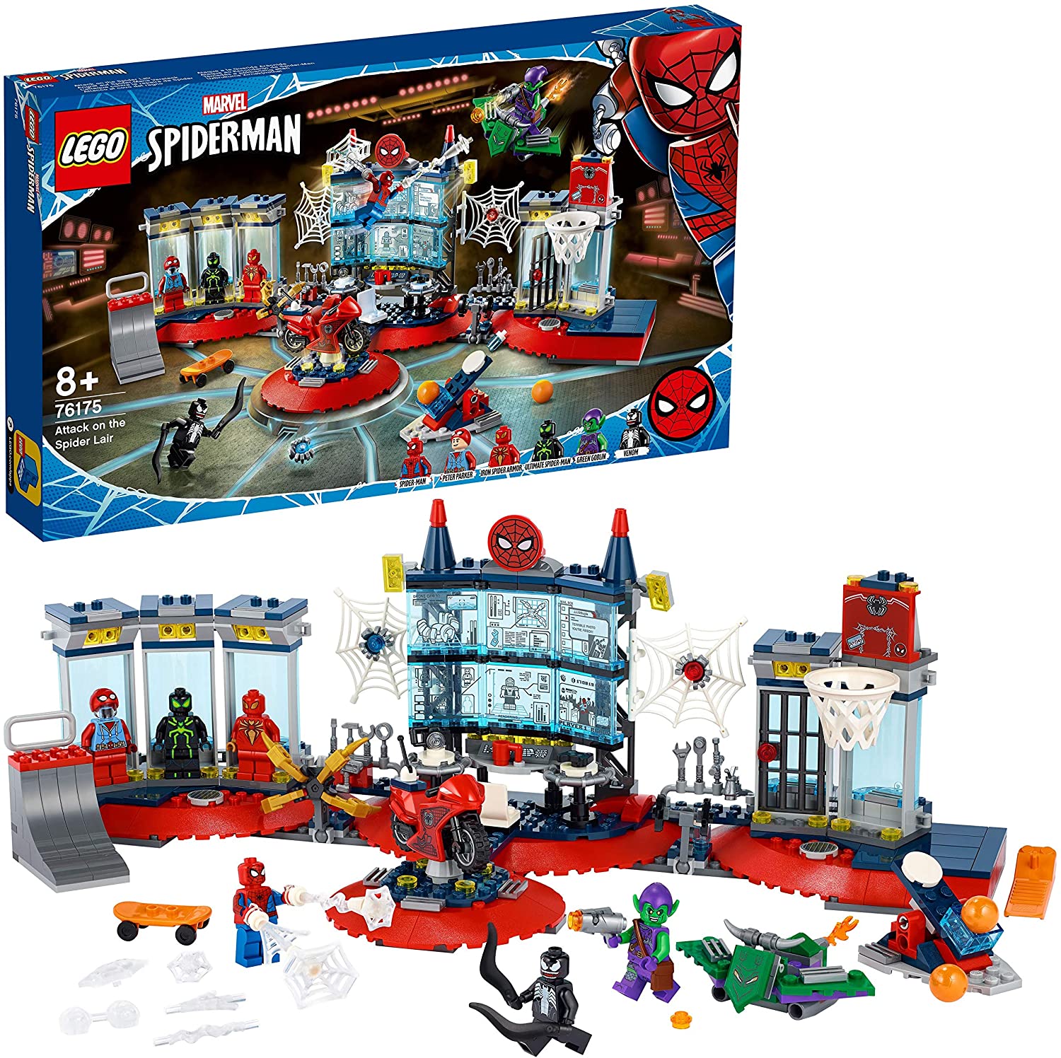 5e8024da21059ff4683297318654d196 LEGO Super Heroes Marvel Attacco al Covo del Ragno - immagine 1