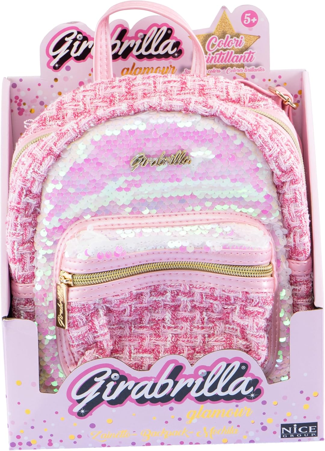5eb560b8b11a892a3bfe3f89cbc4d215 Girabrilla Zainetto Tweed - immagine 1