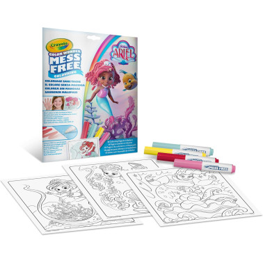5f0715e629ecf4b09734a4df731fd54e Crayola Set Color Wonder Ariel - immagine 1
