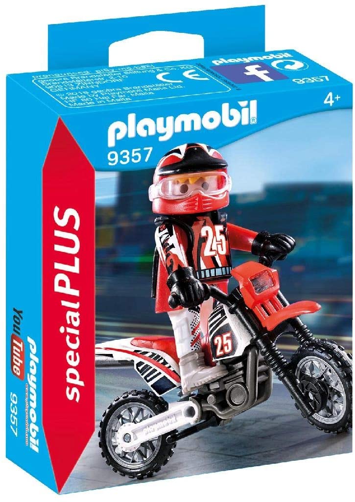 5f2240c015155f0d631d9d40e15c9810 Playmobil Special Plus - Campione di Motocross - immagine 1