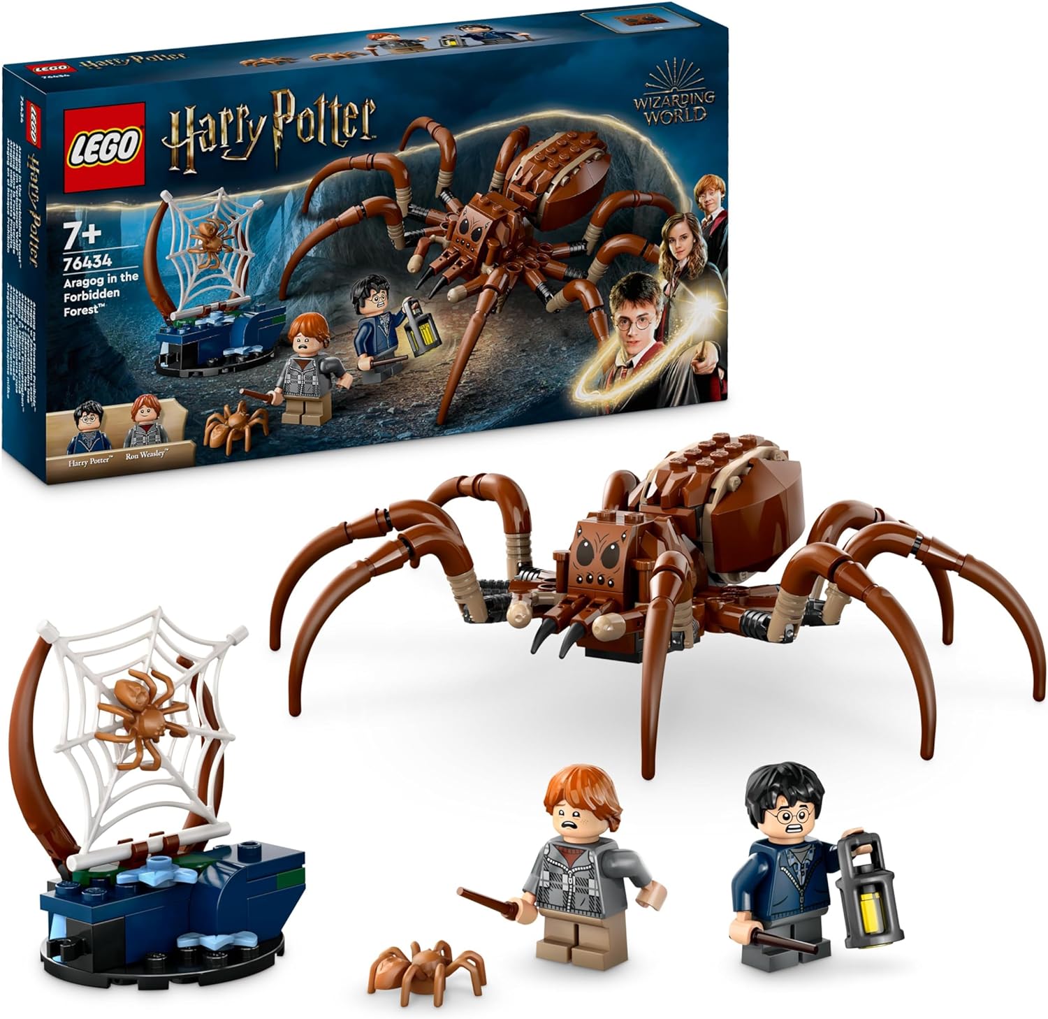 5f235b8a3047822679c7c002cf653846 Lego Harry Potter TM Aragog nella Foresta Proibita - immagine 1