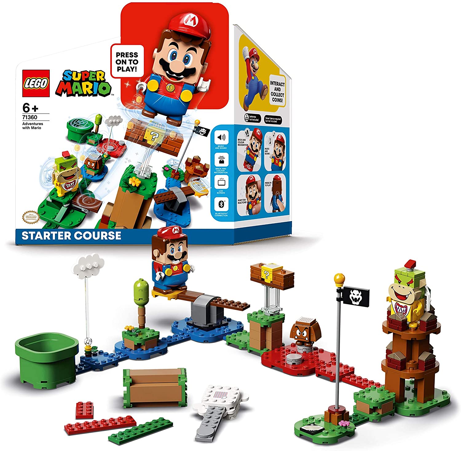 5f5eff49239c25c3679682ca6ea1b734 Lego Super Mario Avventure di Mario - Starter Pack - immagine 1