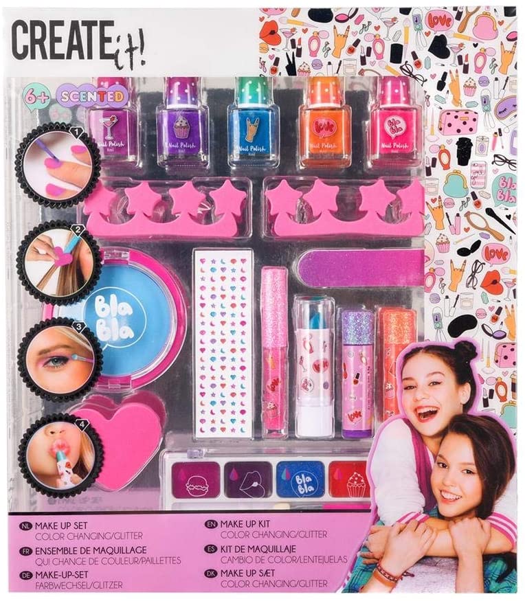 5f9ad93b94ffb625cded9199e5caae39 Create It Make Up Set Deluxe - immagine 1