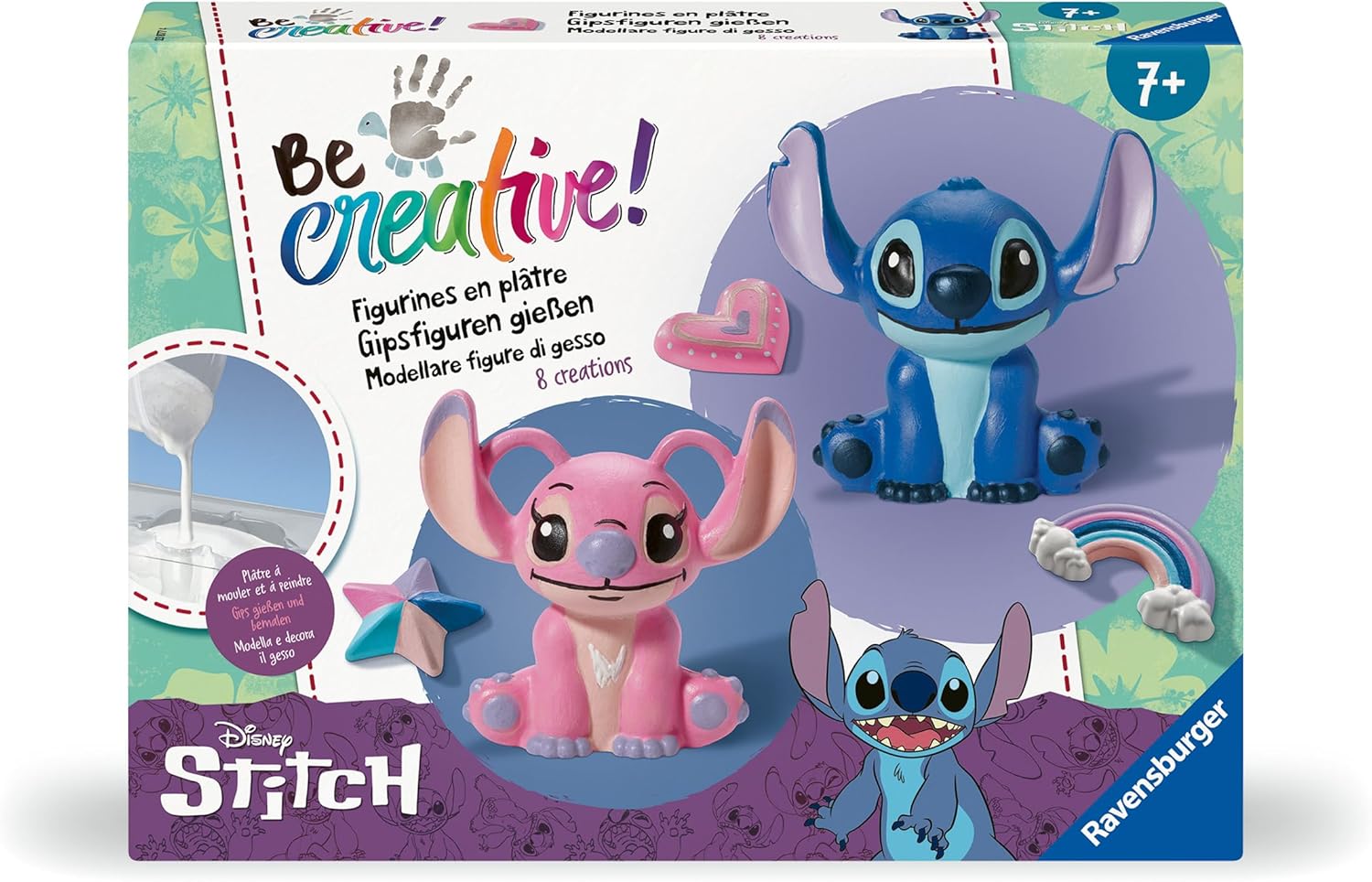 5fb0ad569c1877f0c32cc8bfa19c9299 Be Creative Maxi: Stitch Creazioni in Gesso - immagine 1