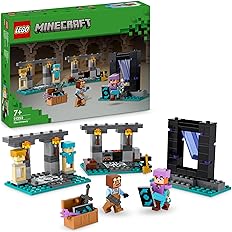60a749fae481d8cec0b038b9b41c65d9 Lego Minecraft L Armeria - immagine 1