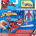 Spiderman Personaggio 10 cm con Veicolo