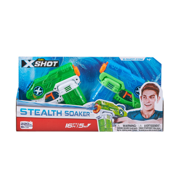 626fa263e78e1afd77f49c895bb440af X-Shot Water Coppia Pistole - immagine 1