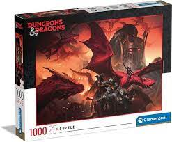 62b828a20c6d3ccecb7d7fdcc2b78773 Clementoni Puzzle 1000 Pz. Dungeons&Dragons - immagine 1