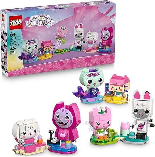 6323ef635846e26faeb8a04109ba3992 Lego Gabby's Dollhouse Gli amici gattini di Gabby - immagine 1