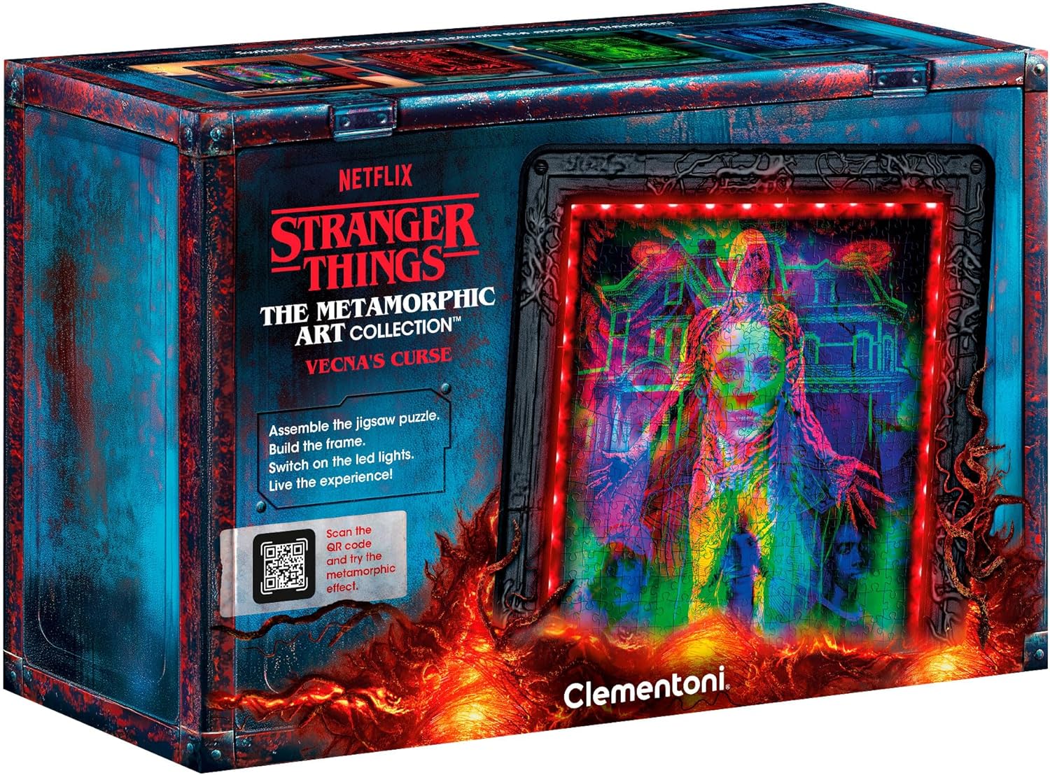63eaf45c850b39a9005a59d91454be6d Clementoni Puzzle 520 pz. Stranger Things - Vecna's Curse - immagine 1
