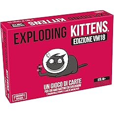 644915bc7a7bd491d4533a2e873cec08 Exploding Kittens VM18 - Pink Edition - immagine 1