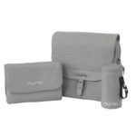 NUNA DIAPER BAG borsa cambio pannolino Frost