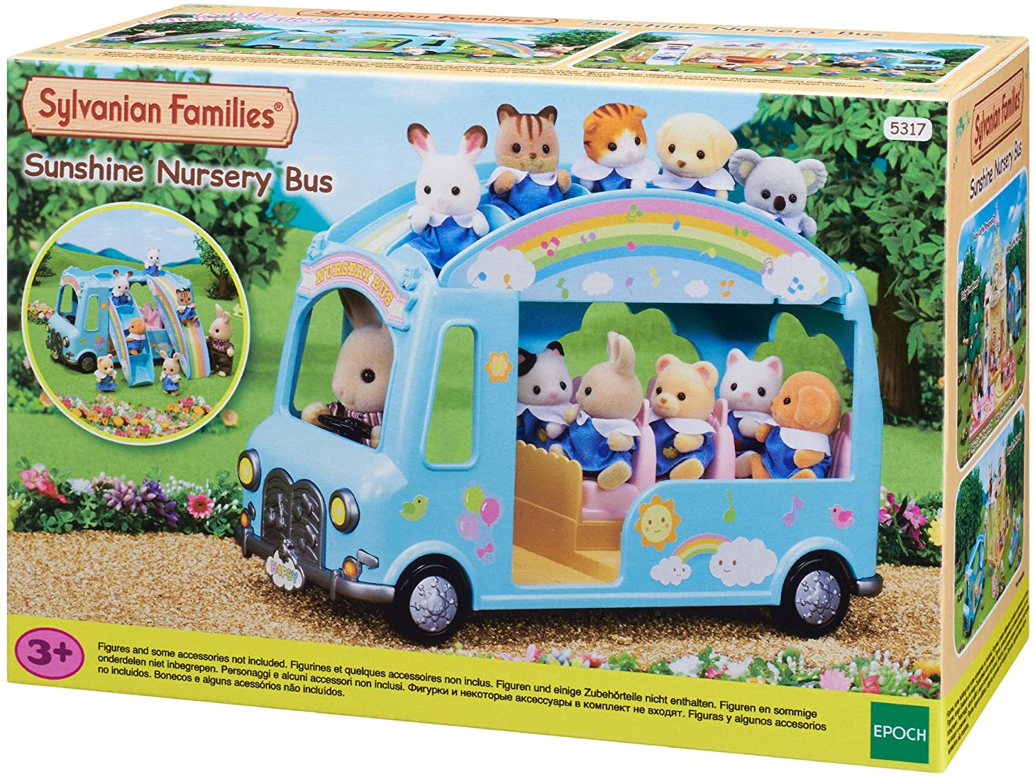 653e297194bcbc2dfc7e750d69c94f08 Sylvanian Families Il bus Arcobaleno - immagine 1