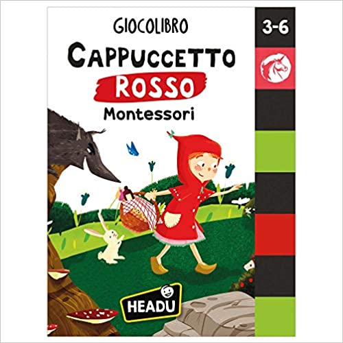 6572dd9a2c015c2245d484c4b4bfbab0 Headu Giocolibro Cappuccetto Rosso Montessori - immagine 1