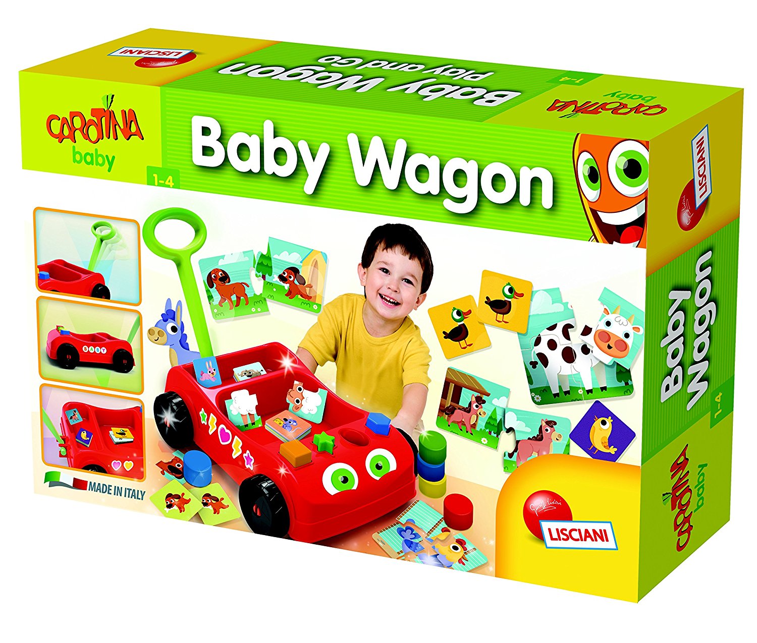 657456c894523d350a63fcff02fdd0b2 Carotina Baby Wagon Game's Kit - immagine 1