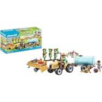 *Playmobil Trattore con Rimorchio e Cisterna