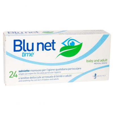 66137ecba275243a851d1024a2d76b0a *Blue Net Time 24 Salviette - immagine 1