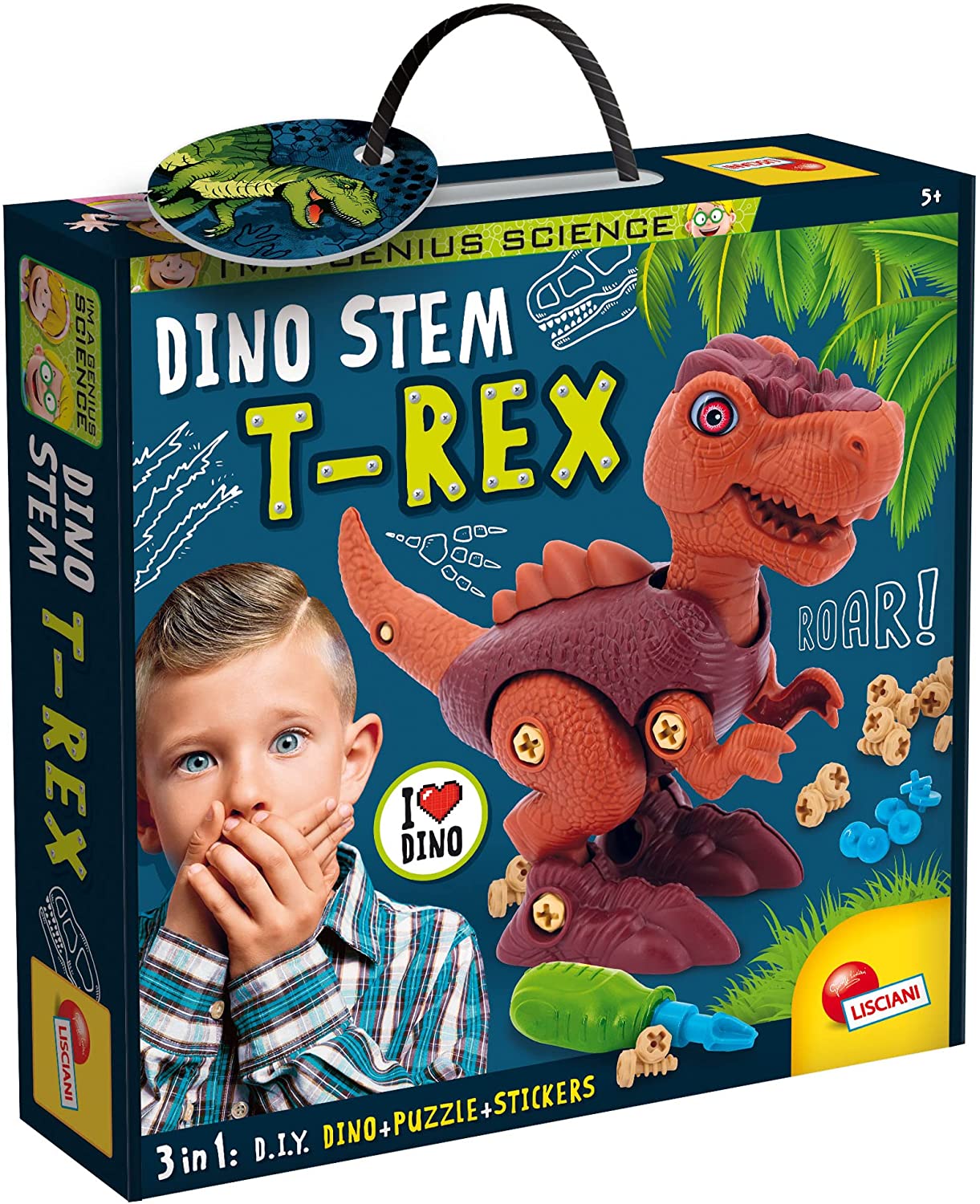 66a97a6d74ece900cde869befeecf180 *I'm a Genius Dino Stem T-Rex - immagine 1