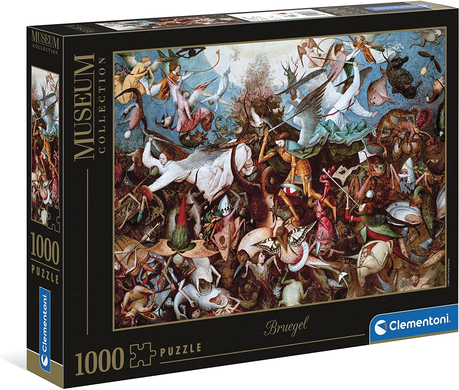 66e3c5ab31db0ee923f0728bd05d7be1 Clementoni Puzzle 1000 Pz. Museum The Tall Of the Rebel A. - immagine 1