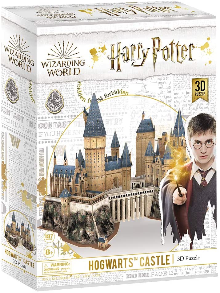 677b94a782675f5256262d52b81ea139 Cubic Fun Puzzle HARRY POTTER: Castle - immagine 1