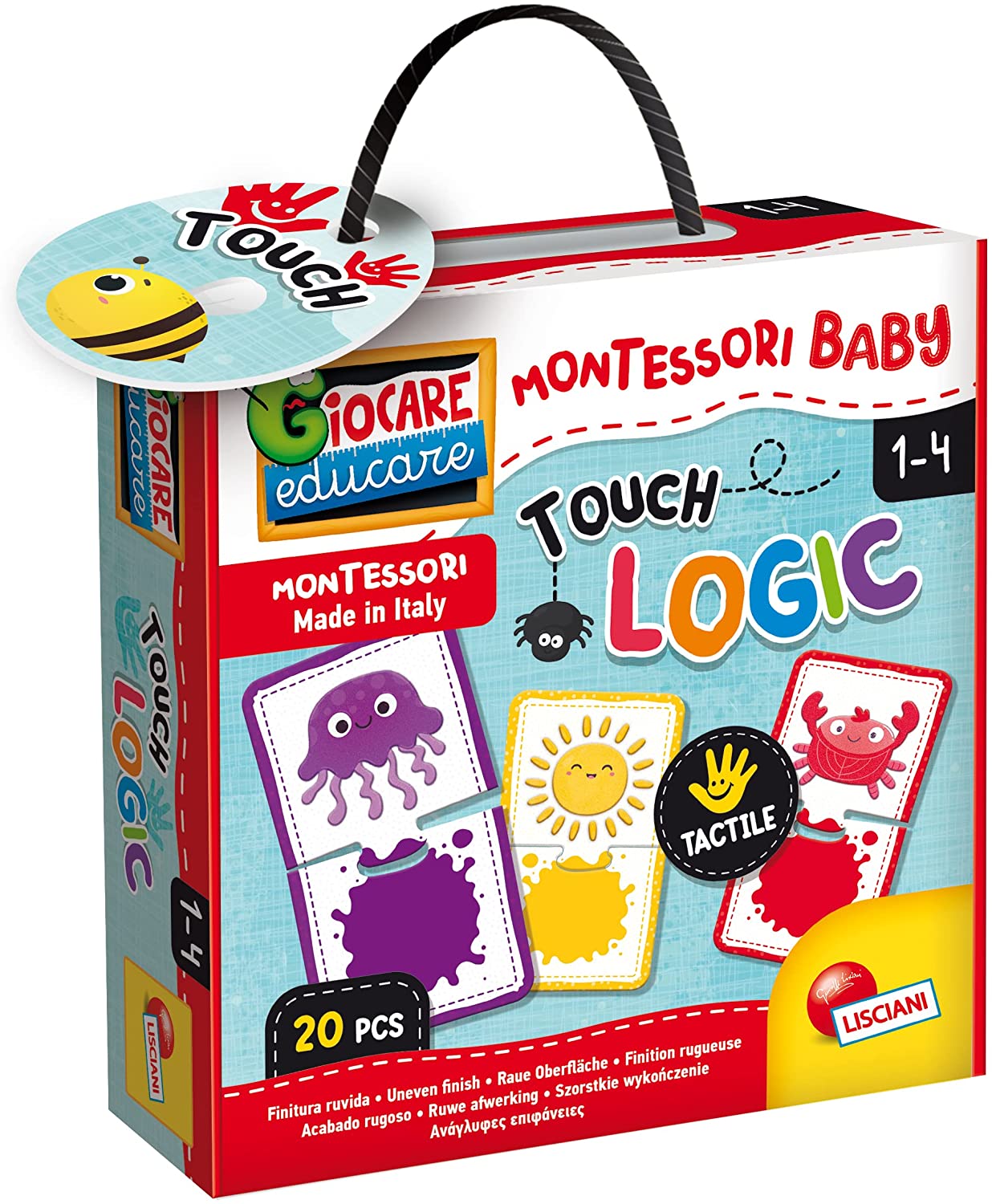 679c1309c64cb3fc93331e1aea4b0b72 Lisciani Montessori Baby Touch Logic - immagine 1
