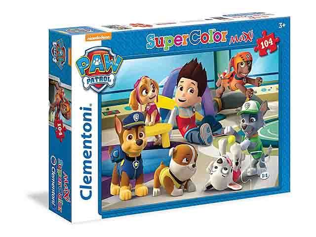 67bf6a209fef047ff064c54ffa2675af Clementoni Puzzle Maxi 104 pz. Paw Patrol - immagine 1