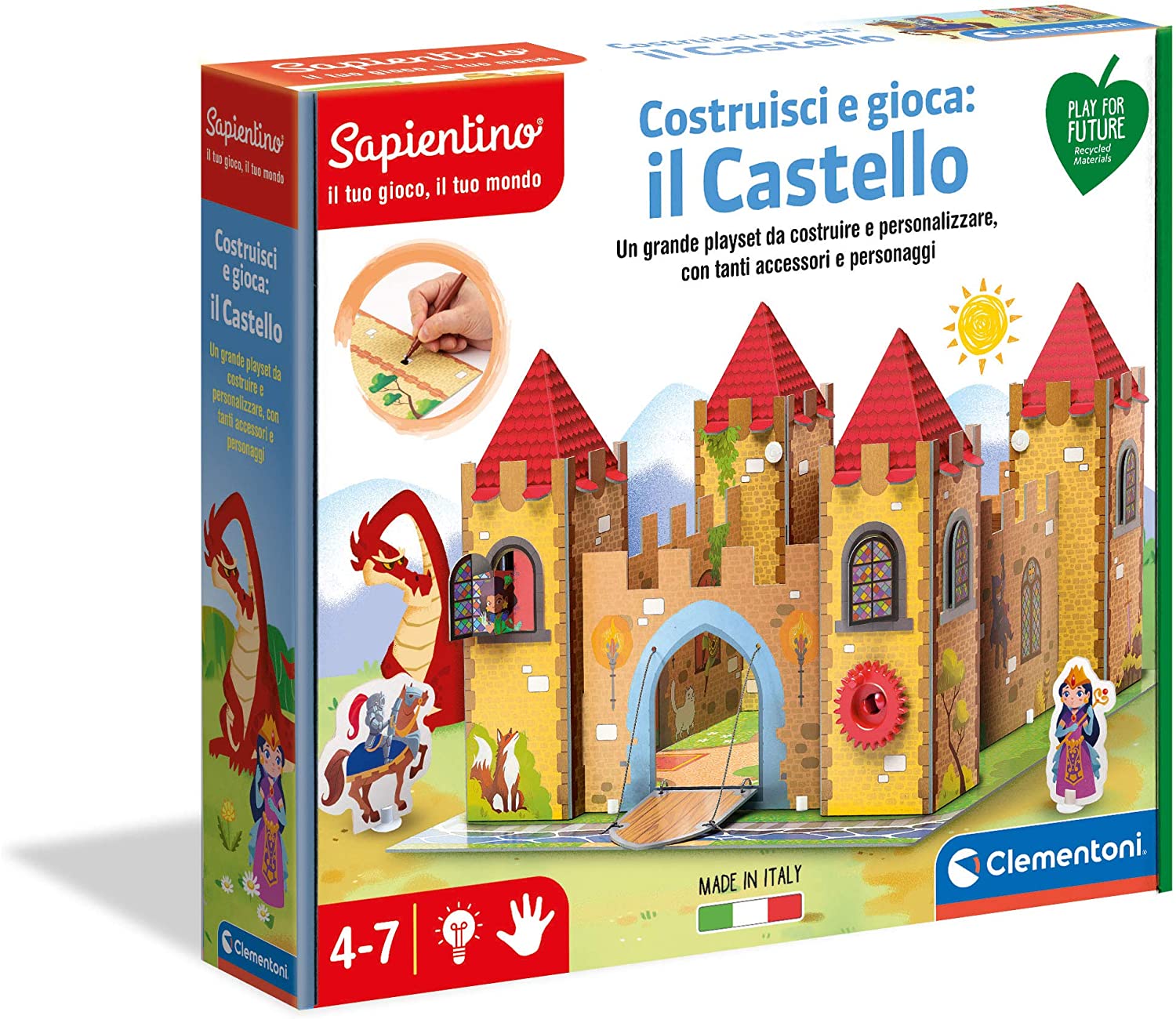 6803ce38bf013136518939bf49b674cb Clementoni Educativi - Costruisci e Gioca: I Castelli - immagine 1