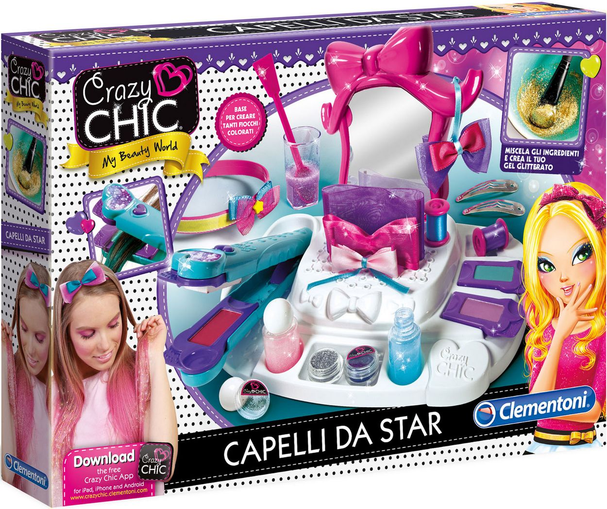 683fbd1397bb490caedb4bcfe8d883f6 Crazy Chic Capelli da Star - immagine 1