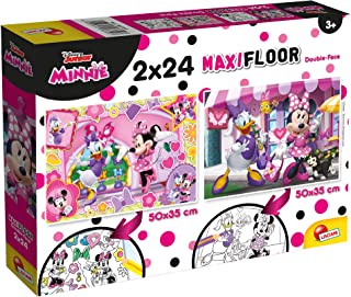 68c96de11f8bdc72c6b56451ecde8d6b Puzzle Lisciani Double Face MAXI 2x24 pz. Minnie - immagine 1