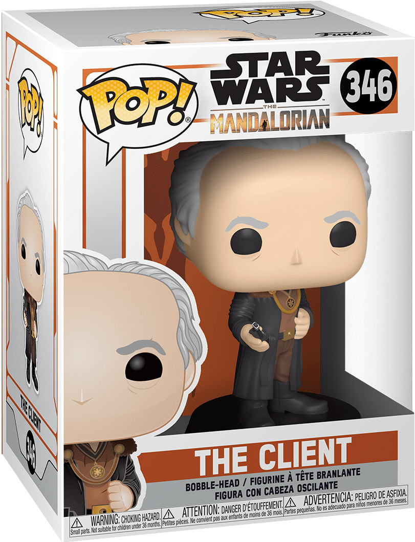 68f86f0c032f232290115f12e1c3e56e FUNKO POP STAR WARS - THE MANDALORIAN - THE CLIENT - immagine 1