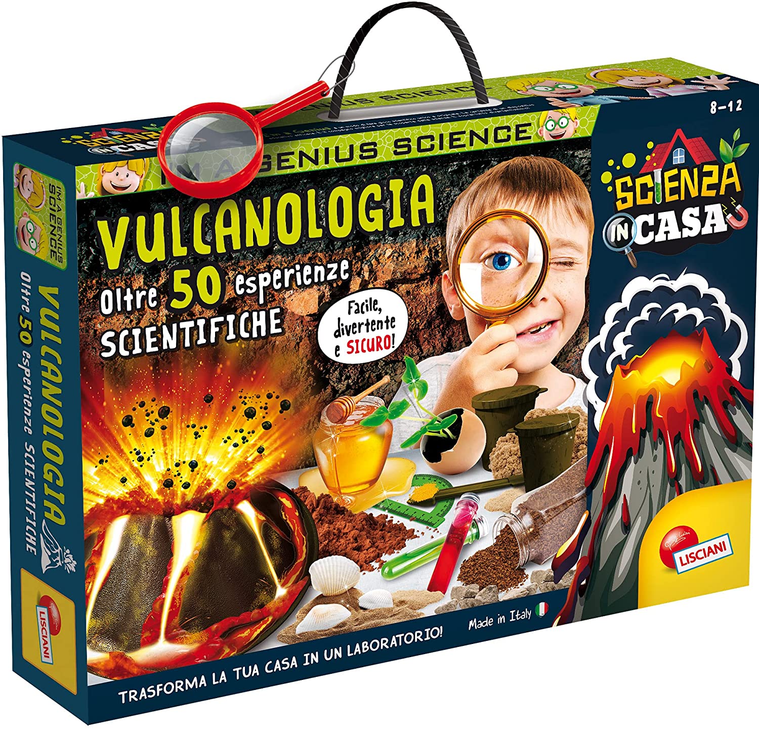 695f8dd85b6f9714b127991d2a11c40d Lisciani I'm a Genius Scienza in Casa Vulcanologia - immagine 1