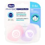 CHICCO SUCCHIETTO AIR ROSA SIL 0-6M 2PCS C
