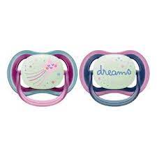 6a4ee5aa67b636553e9bc6bc9a21d75f Avent 2 Succhietti Ultra Air Night- 6-18 m - Femmina Stella/Dreams - immagine 1