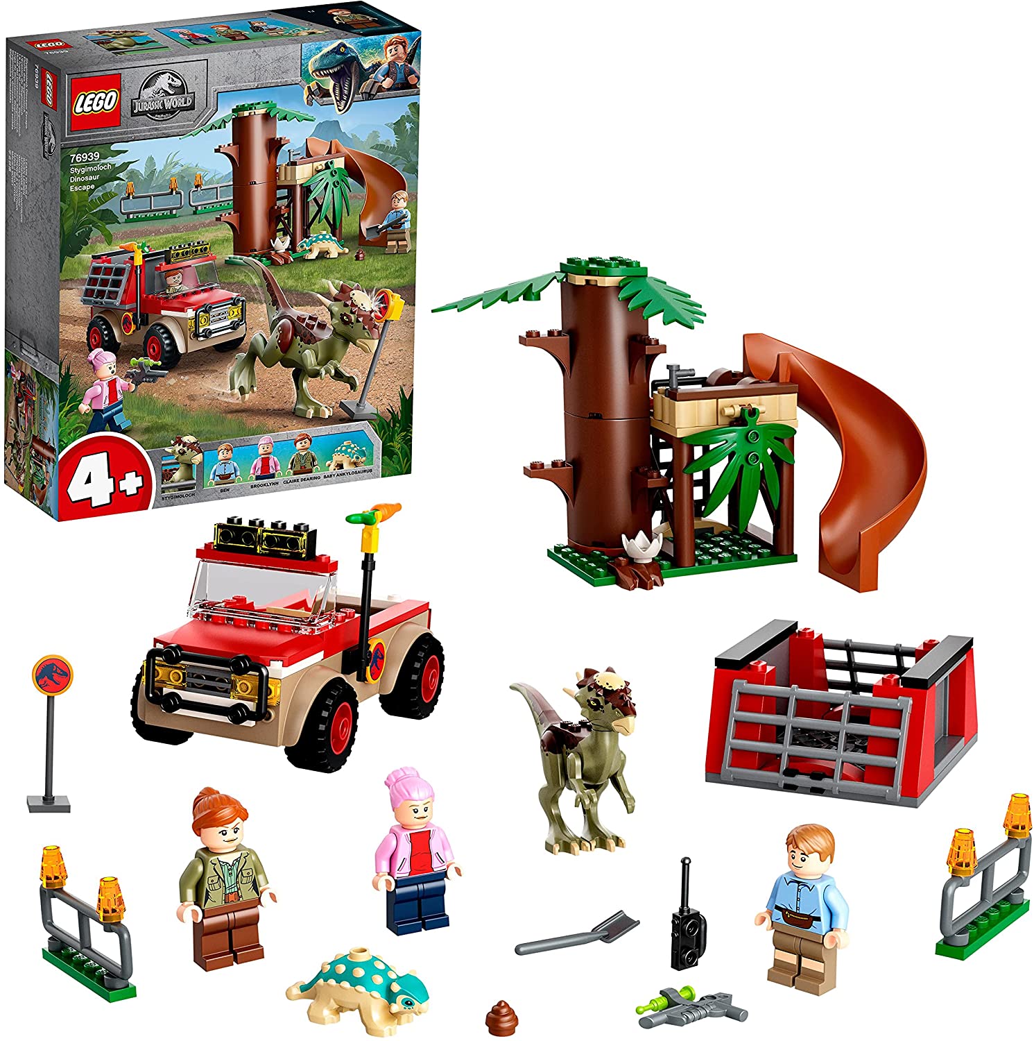 6ab09cee79ce4d1d009a7c14f357c51b Lego Jurassic World La fuga del dinosauro Stygimoloch - immagine 1